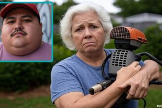 White older woman in Martha's Vineyard on illegal aliens being deported.
