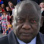 South Africa President in United States to meet with Donald Trump about white Afrikaners.