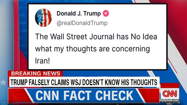 CNN Fact-checks President Donald Trump on news program.