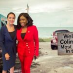 Democrats AOC and Jasmin Crockett standing in Mexico.