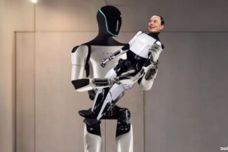 Elon Musk's Optimus Robot.