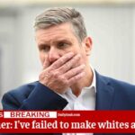 UK Prime Minister Keir Starmer giving a news conference.