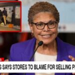 LA Mayor Karen Bass on CNN discussing the LA riots and looting.