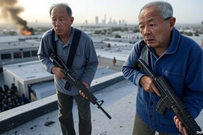 Rooftop Koreans from the 1992 LA riots.