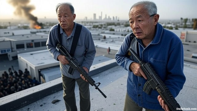 Rooftop Koreans from the 1992 LA riots.