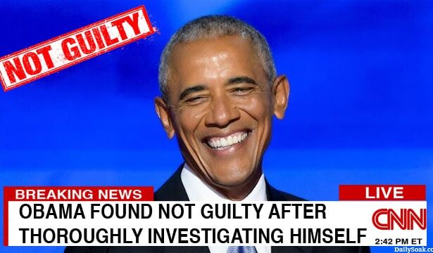 Barack Obama on an episode of CNN regarding Trump's Russia hoax.