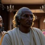 Parody of the US Founding Fathers as Indians according to Democrats.