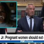 RFK Jr. telling pregnant women not to take drugs like Tylenol or cocaine while pregnant.