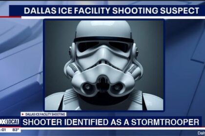 Dallas ICE facility shooter identified as a Stormtrooper from Star Wars.