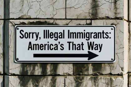 Signs on the outside of Pope Leo's Vatican City wall.