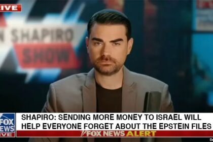Ben Shapiro on Fox News speaking about Israel and the Jeffrey Epstein files.