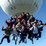 President Trump's 600,000 Chinese students jumping out of China spy balloons.