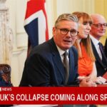 UK government Prime Minister Keir Starmer sitting at a table with numerous female and male British leaders.