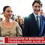 Former Canada Prime Minister Justin Trudeau and female pop singer Katy Perry at WEF in Davos.