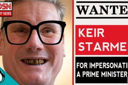 UK Prime Minister Keir Starmer wearing black glasses.