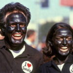 White celebrities wearing blackface in solidarity with Minnesota Somali fraudsters.