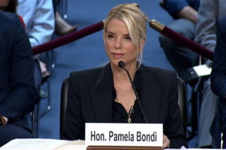 Pam Bondi hearing in Congress speaking on the Jeffrey Epstein client list.