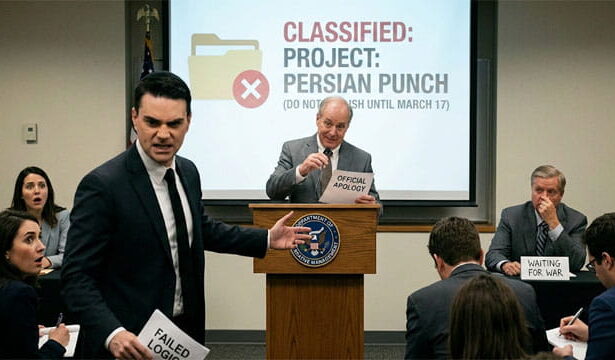 US government, Ben Shapiro in a press conference on Iran.