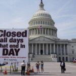 Congress Capitol Building on Easter Day.