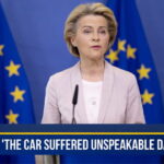 European Union leaders giving a speech on latest terrorist car ramming attack.
