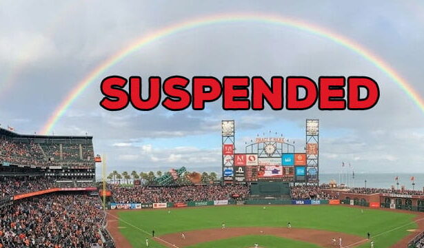 MLB at the San Francisco Giants baseball stadium during Pride Month.