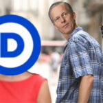 John Thune in the distracted boyfriend meme ignoring the SAVE Act.