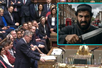 UK government politicians in Parliament speaking on migrant stabbings.