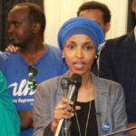 Ilhan Omar giving a speech in from of Minnesota Somalis about daycare fraud.