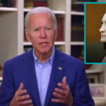 Joe Biden giving an interview regarding Lindsay Clancy.