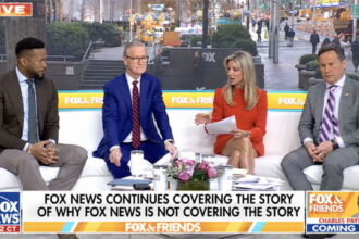 Panel of Fox News hosts discussing the President Trump media blackout.