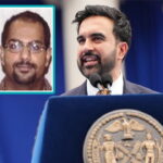 Zohran Mamdani giving a speech on the 911 ceremony in New York and the hijackers.